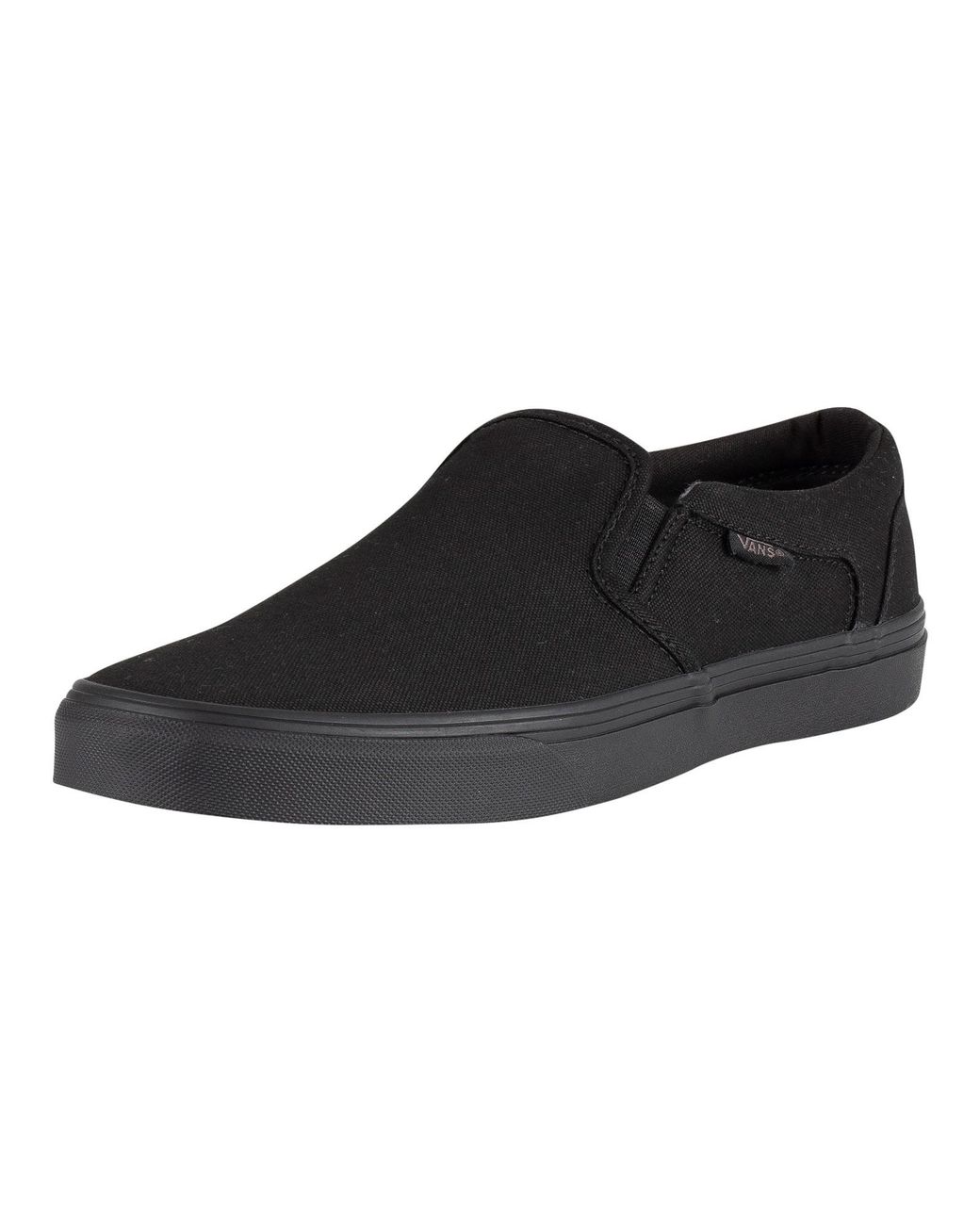 Vans Black Atwood Shoe | Low-top Fashion Sneakers For Work for men