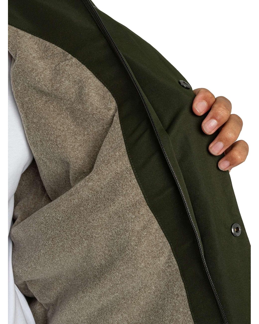 Columbia Green Landroamer Waterproof Fleece Lined Jacket for men