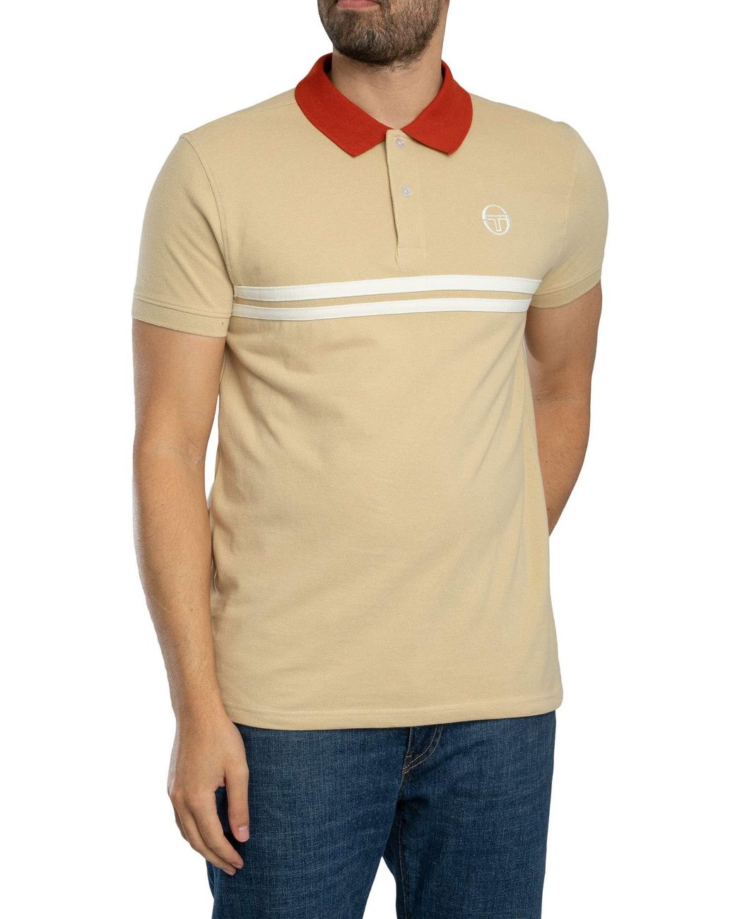 Sergio Tacchini Natural Supermac Polo Shirt for men