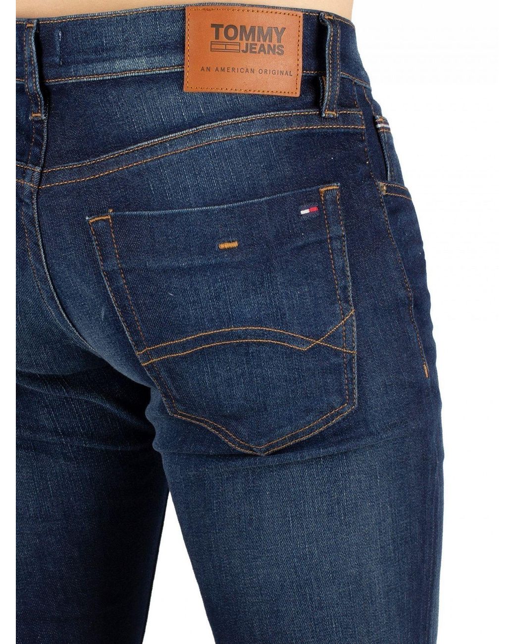 twijfel verdwijnen zakdoek Tommy Hilfiger Dark Comfort Slim Scanton Daco Jeans in Blue for Men | Lyst  Canada