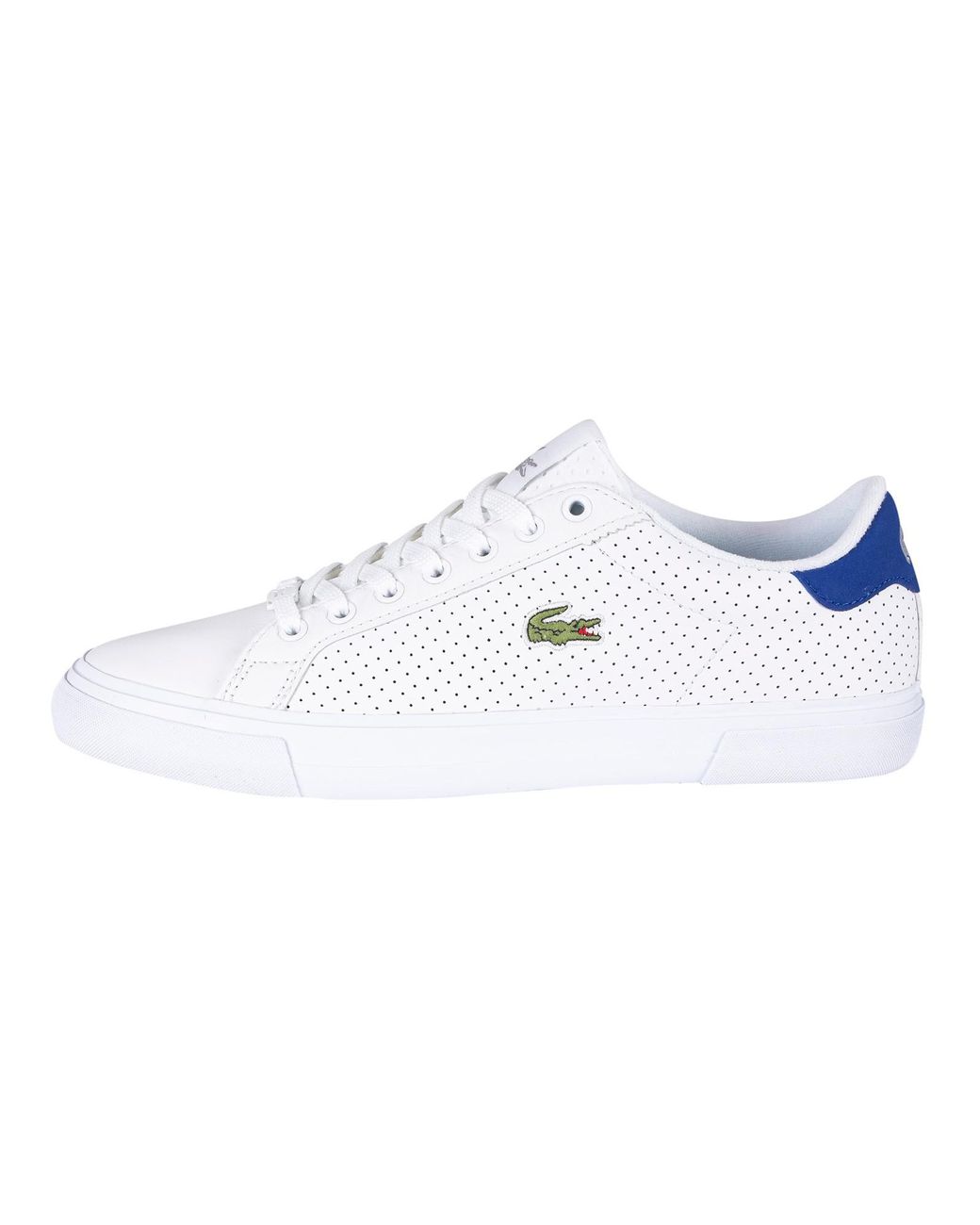 Lacoste Lerond Plus 0722 3 Cma Leather Trainers in White for Men | Lyst