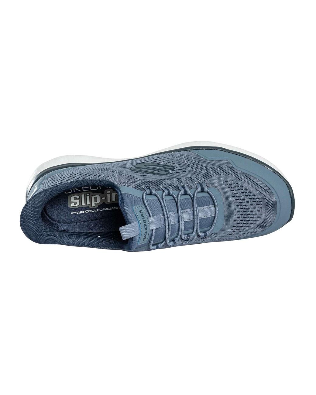 Skechers Blue Slip-Ins Summits Top Rate Trainers for men