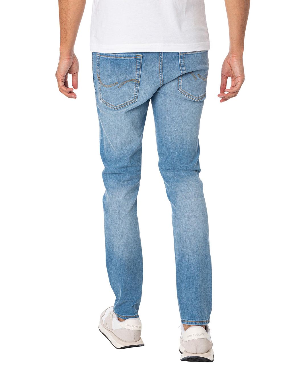 Jack & Jones Blue Glenn Original 330 Slim Jeans for men