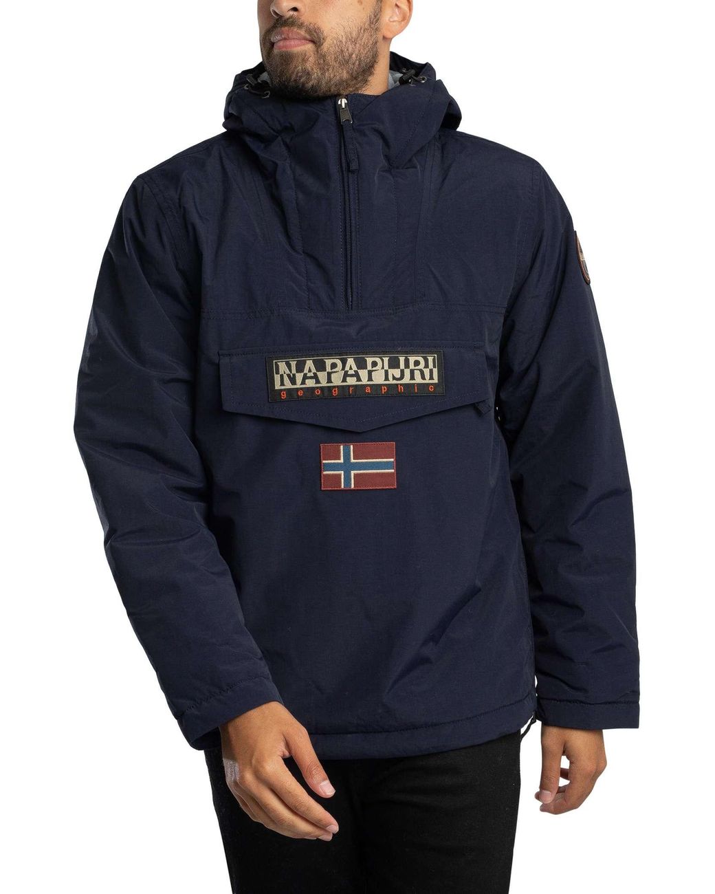 Napapijri Blue Rainforest Winter Jacket for men