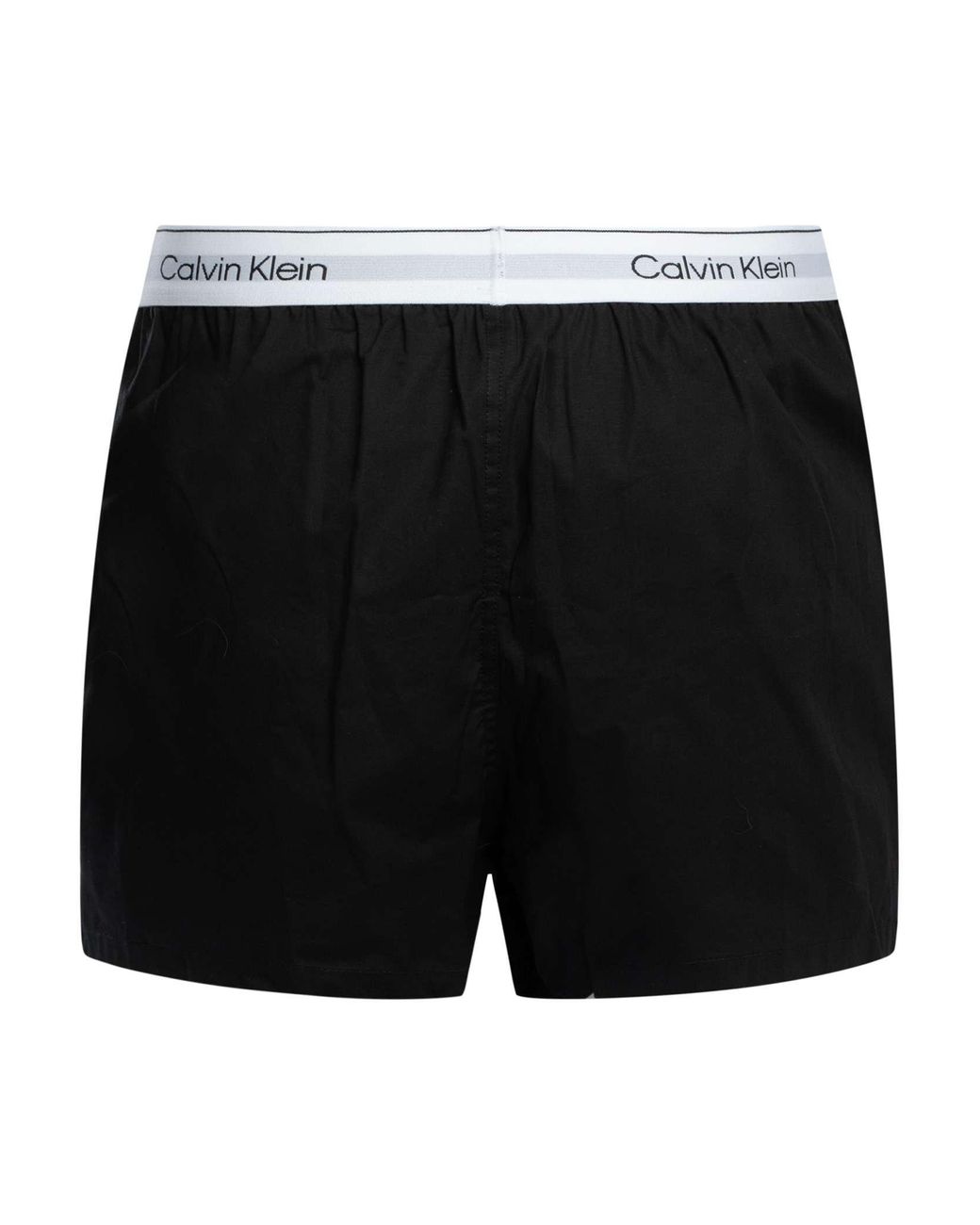 Calvin Klein Black 3 Pack Icon Slim Boxers for men