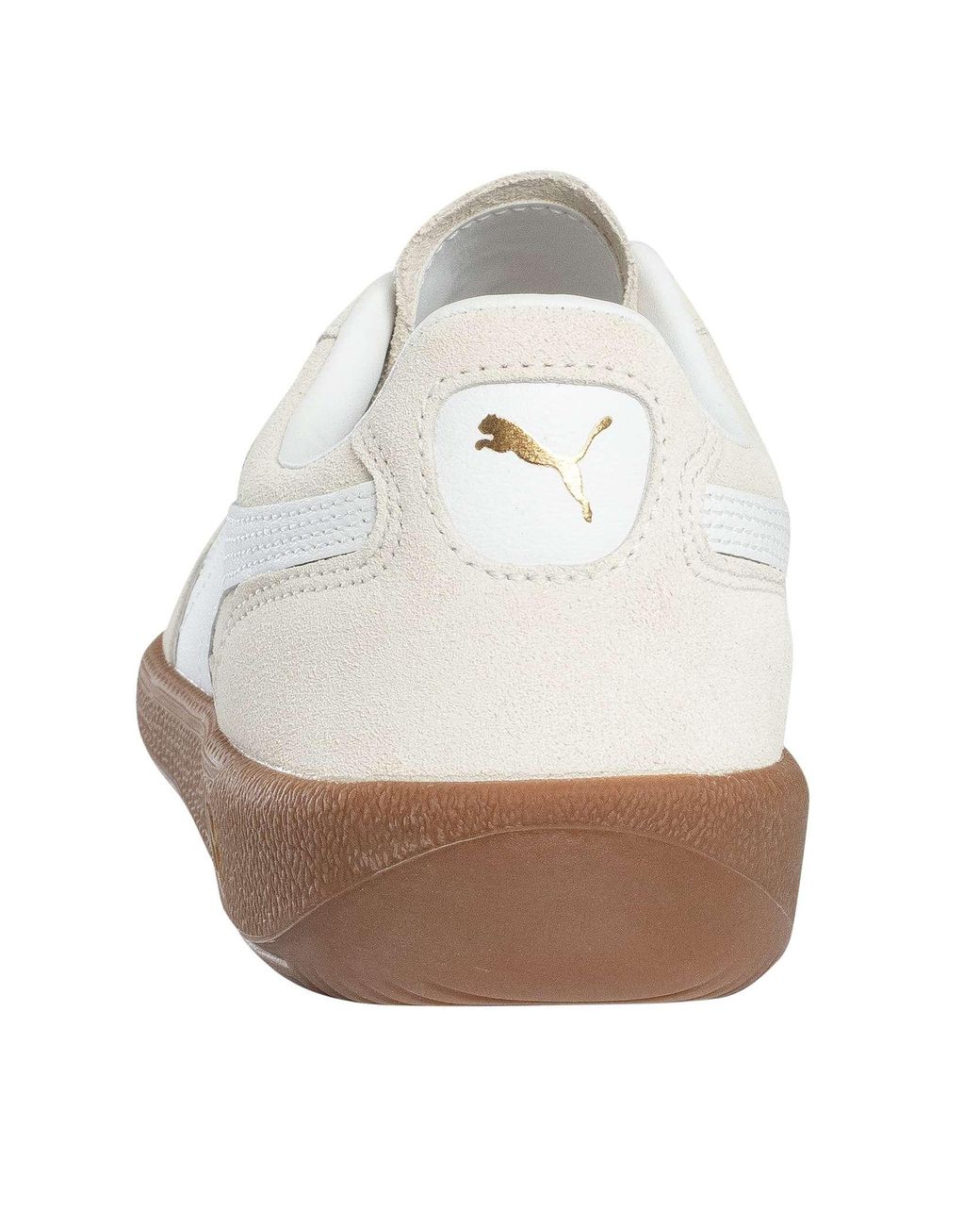 PUMA White Palermo Leather Trainers for men