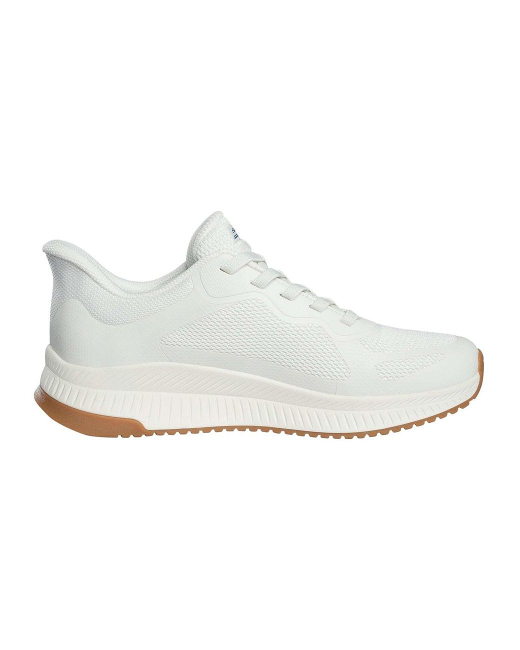 Skechers White Slip-Ins Bobs Sport Squad Chaos 4 Trainers for men