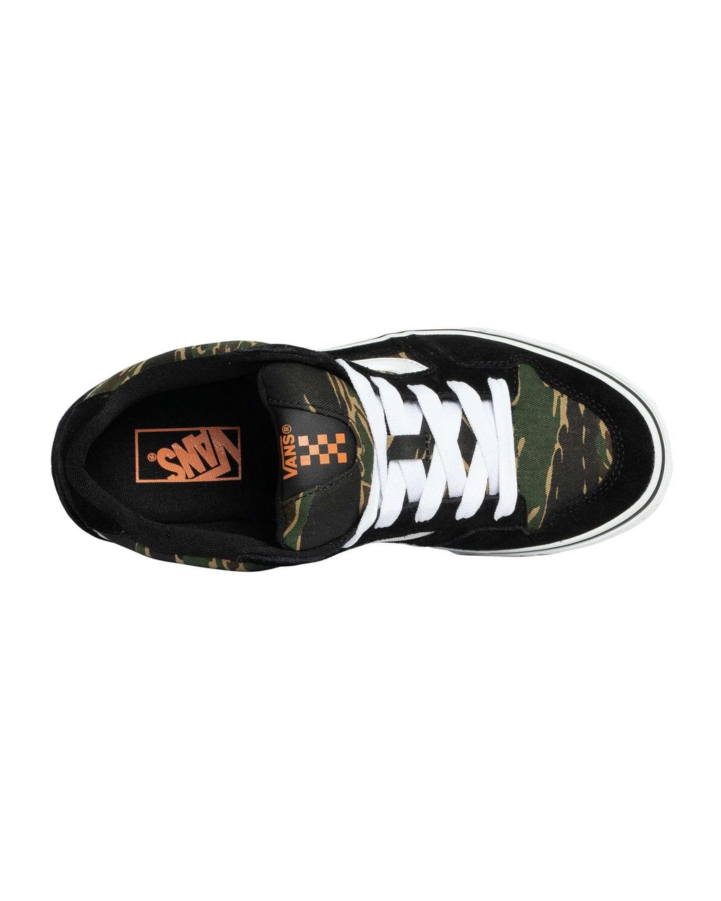 Vans Black Caldrone Suede Trainers for men