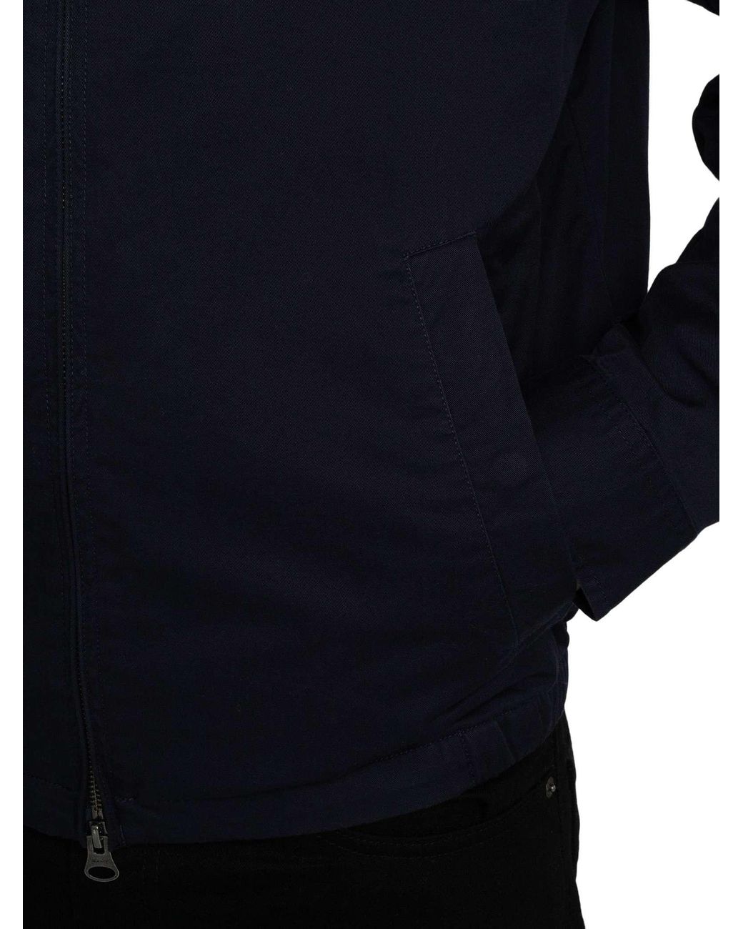Gant Blue Cotton Windcheater Jacket for men