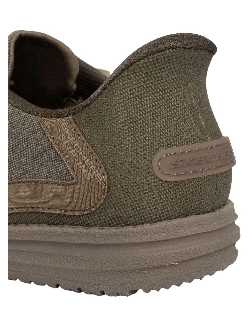 Skechers Brown Slip-Ins Relaxed Fit Melson Coronado Trainers for men