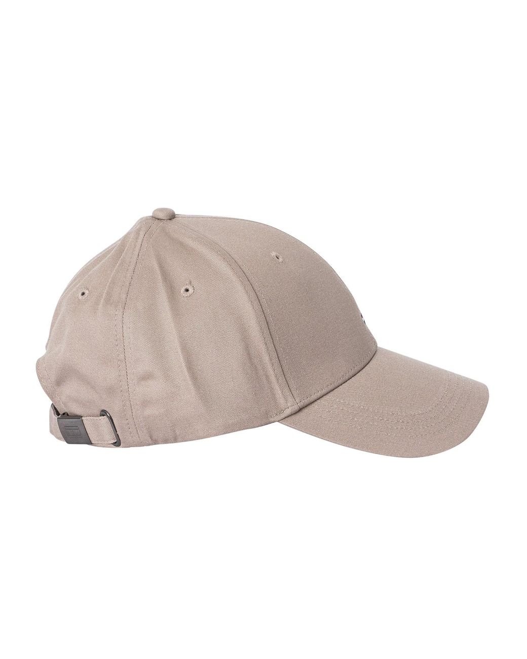 Tommy Hilfiger Flag Cotton 6 Panel Cap in Natural for Men | Lyst | Baseball Caps