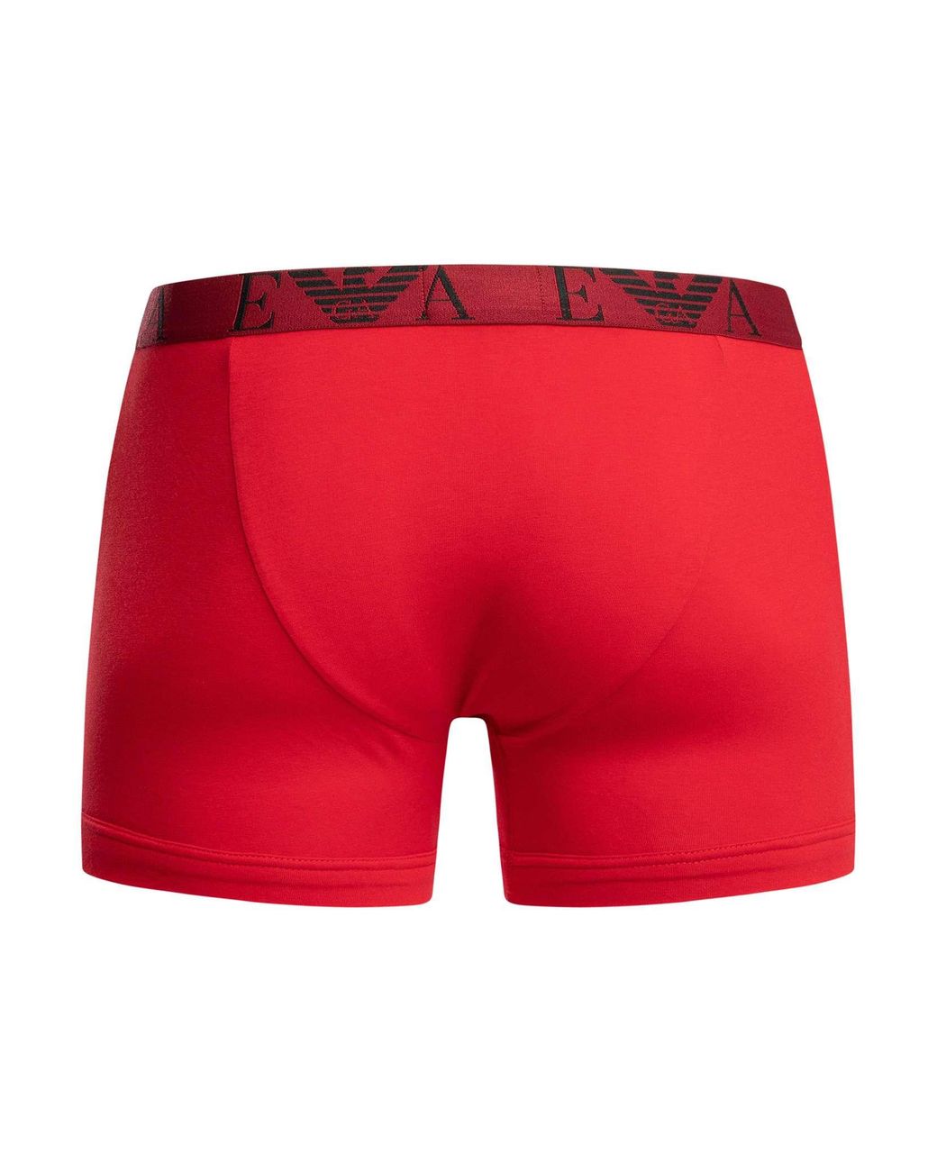 Emporio Armani Red 3 Pack Boxer Briefs for men