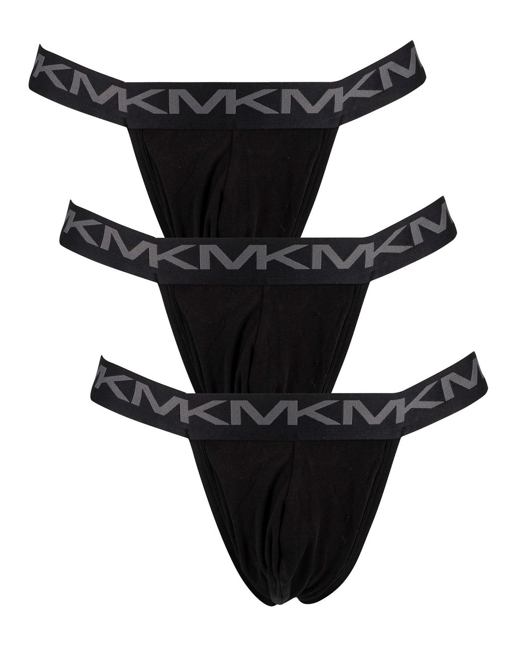 Michael Kors Stretch Factor 3 Pack Jockstrap in Black for Men Lyst