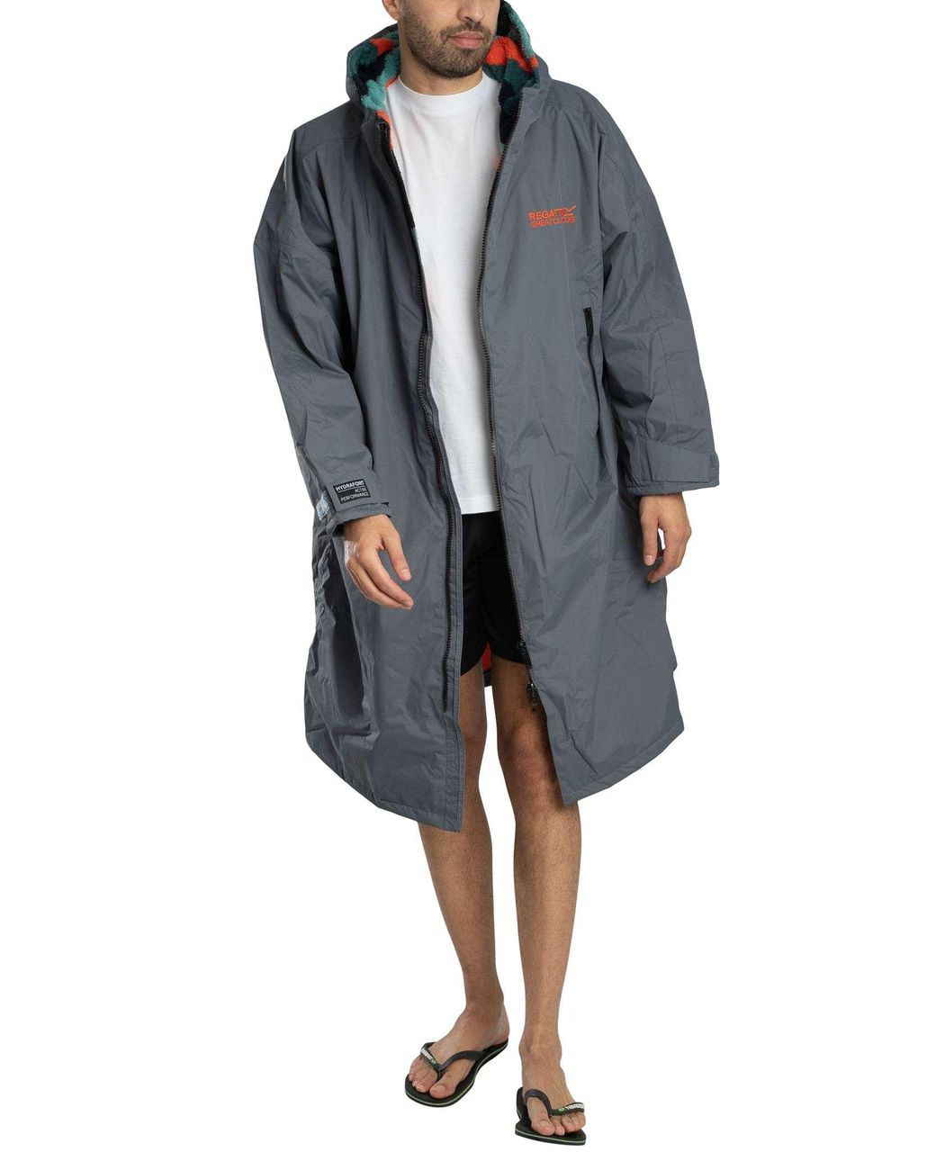 Regatta Blue Waterproof Changing Robe for men