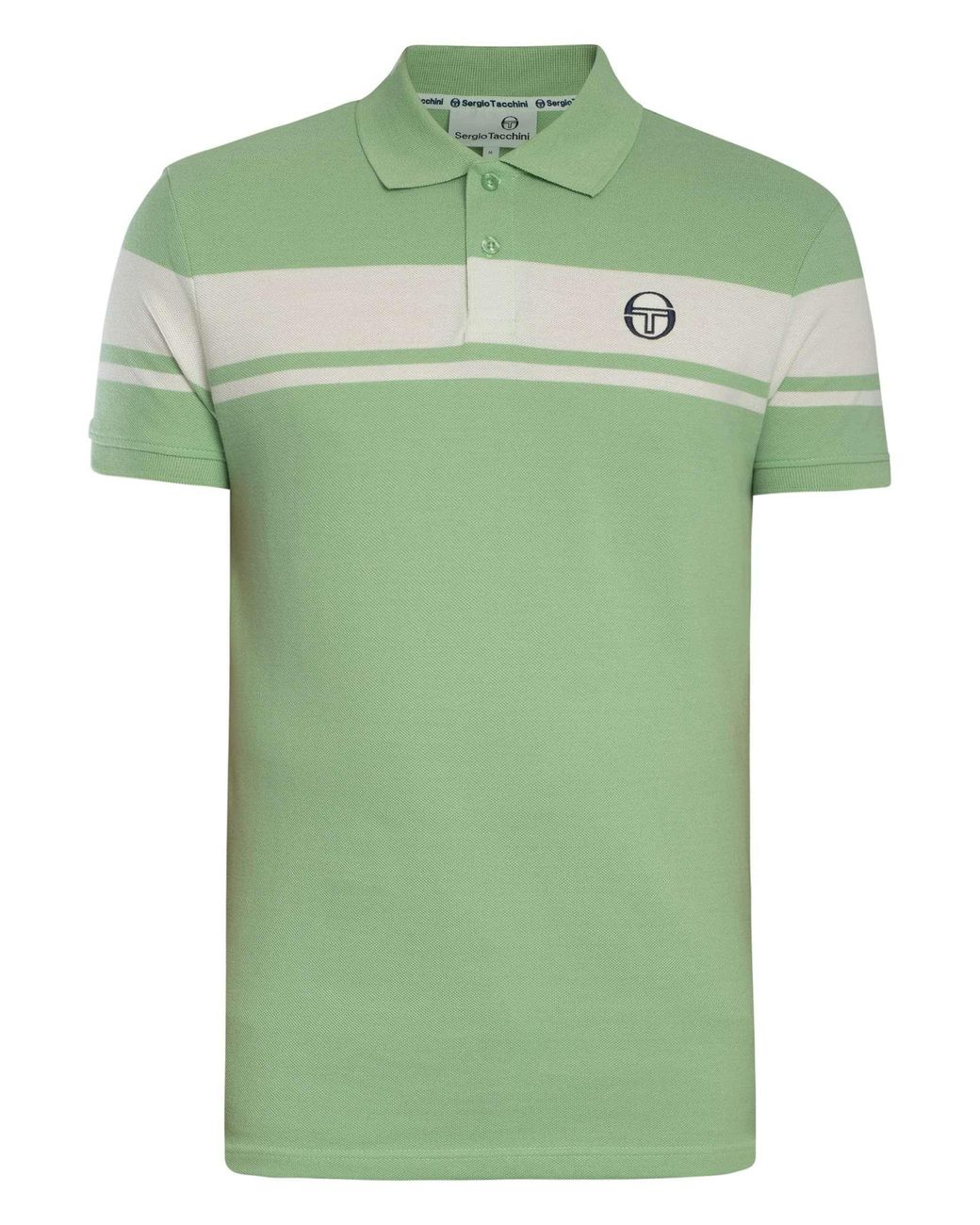 Sergio Tacchini Green Young Line Polo Shirt for men