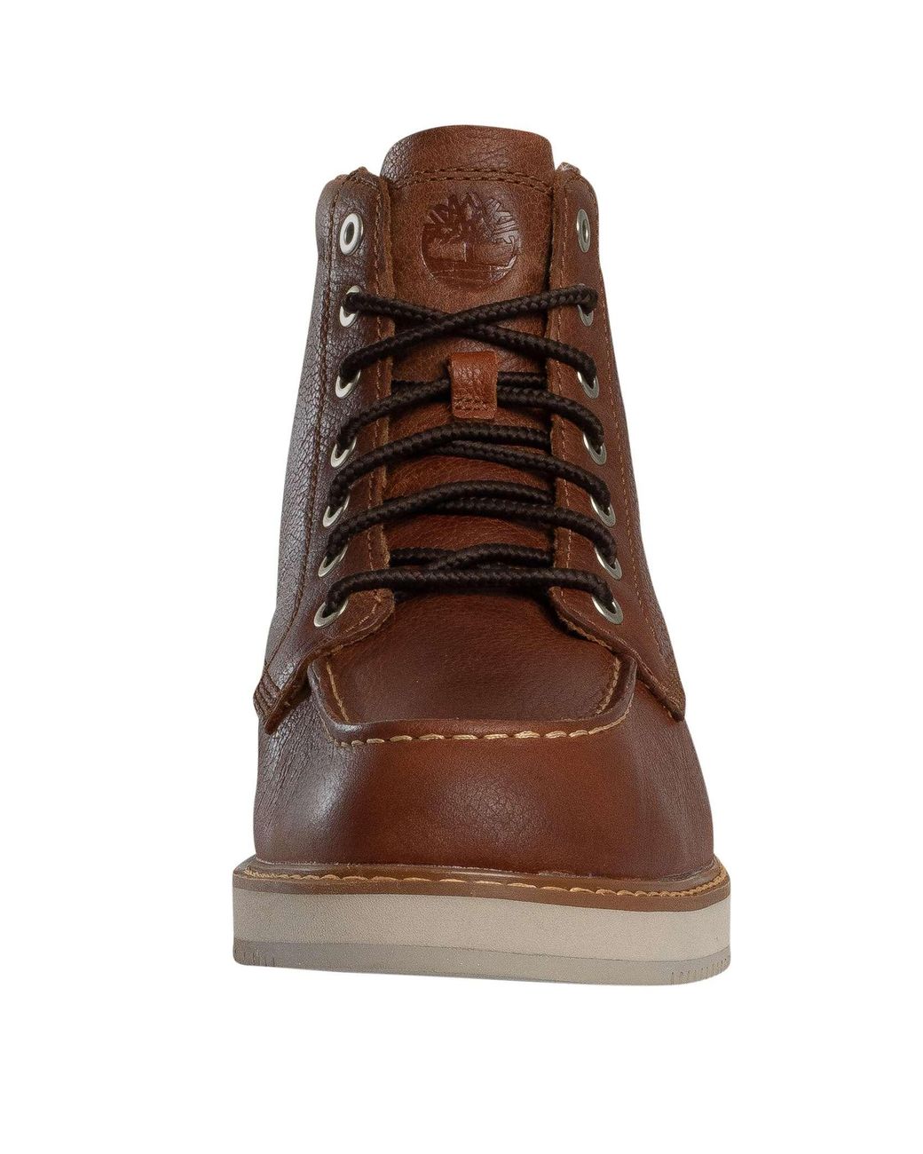 Timberland Brown Redwood Edge Leather Boots for men
