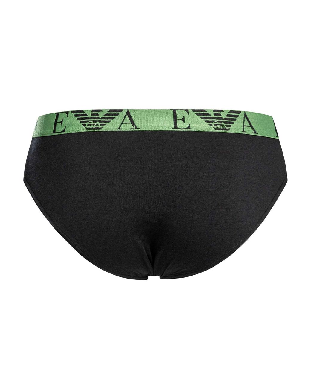 Emporio Armani Black 3 Pack Briefs for men