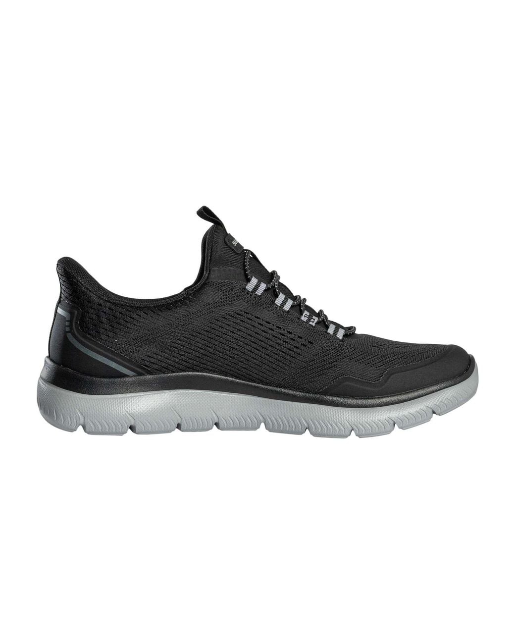 Skechers Black Summits Top Rate Trainers for men