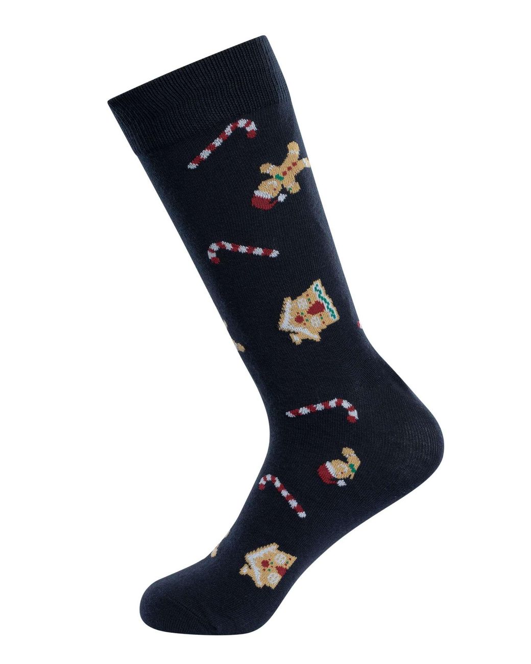 Jack & Jones Blue Xmas Check Socks & Trunk Gift Box for men