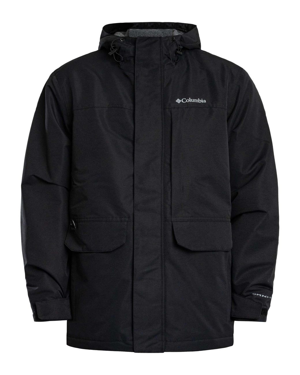 Columbia Black Landroamer Waterproof Fleece Lined Jacket for men