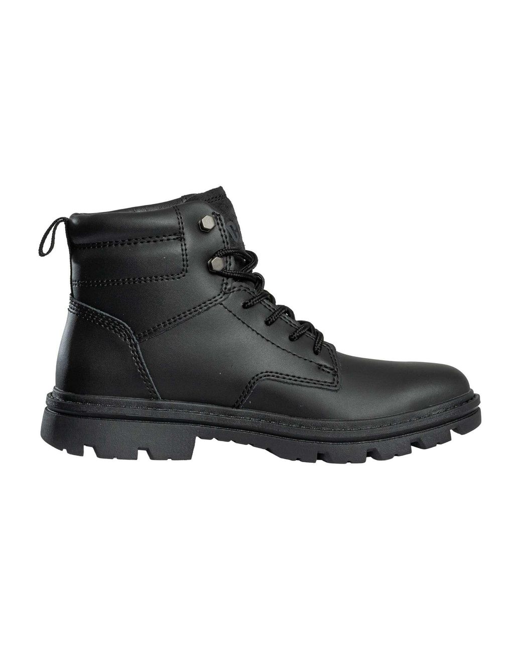 Caterpillar Black Practitioner Mid Boots for men