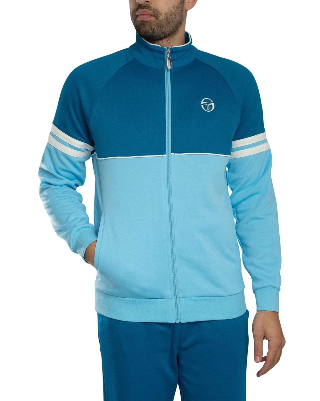 Sergio Tacchini Blue Orion Track Jacket for men