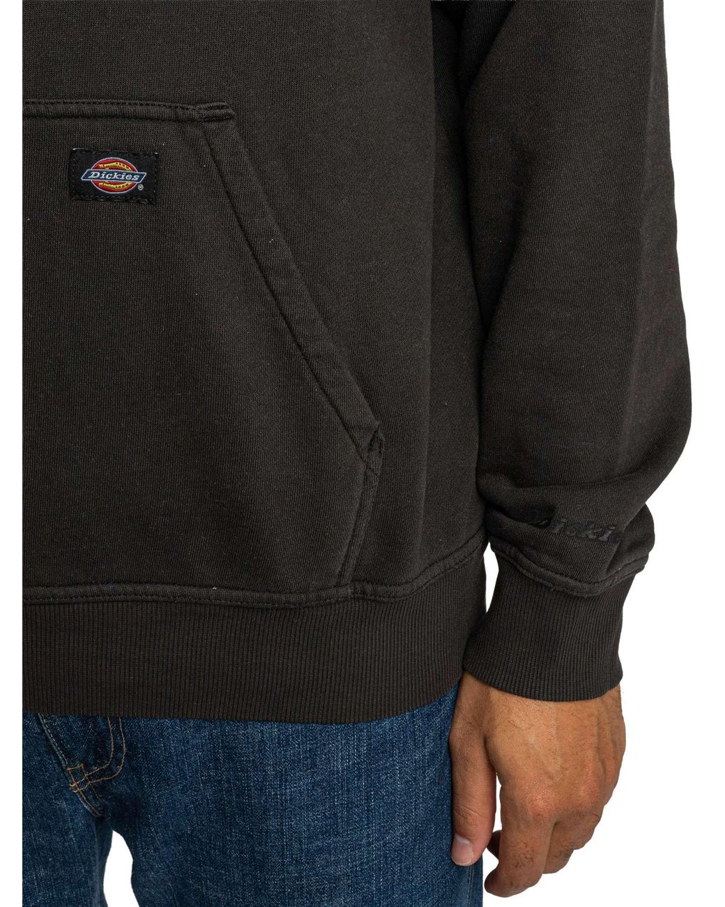 Dickies Black Sutcliffe Pullover Hoodie for men