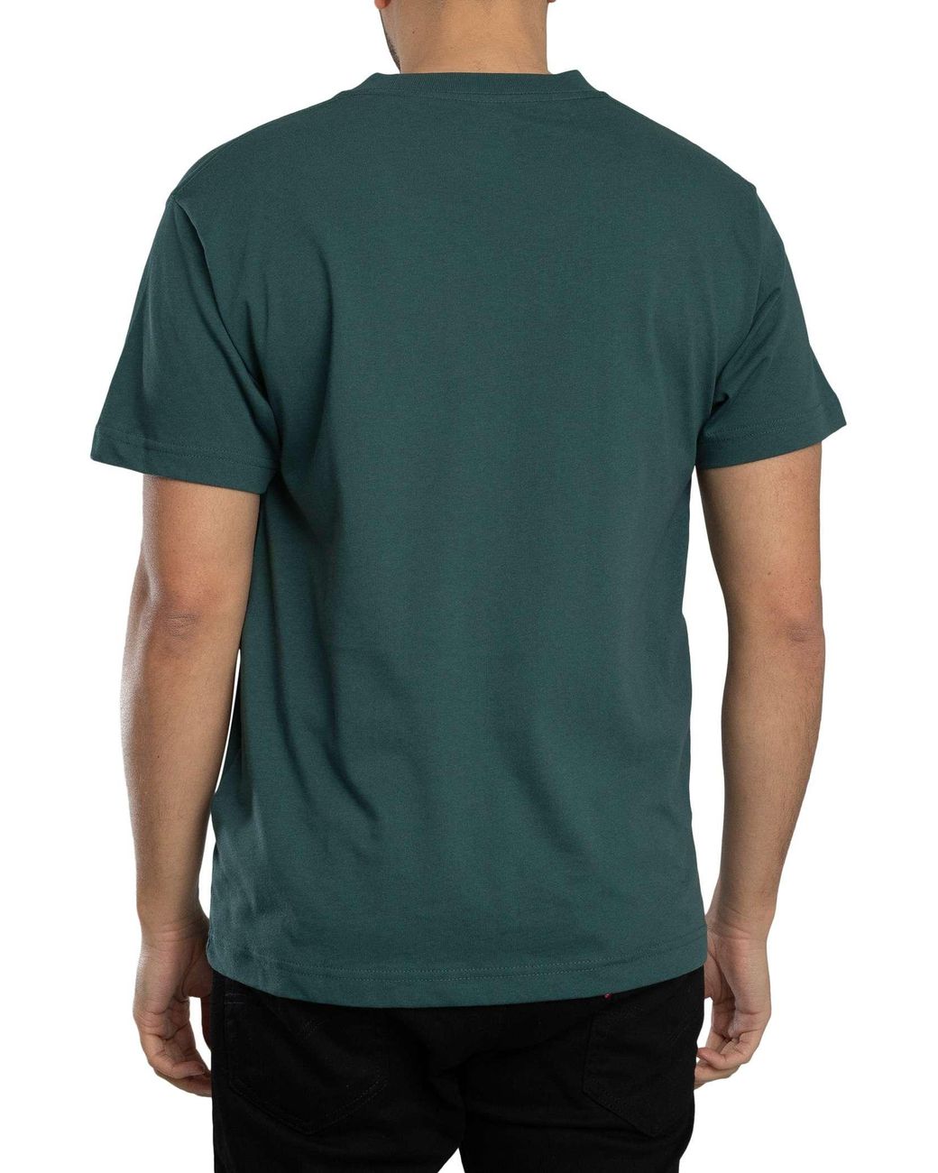 Vans Green Classic Logo T-Shirt for men