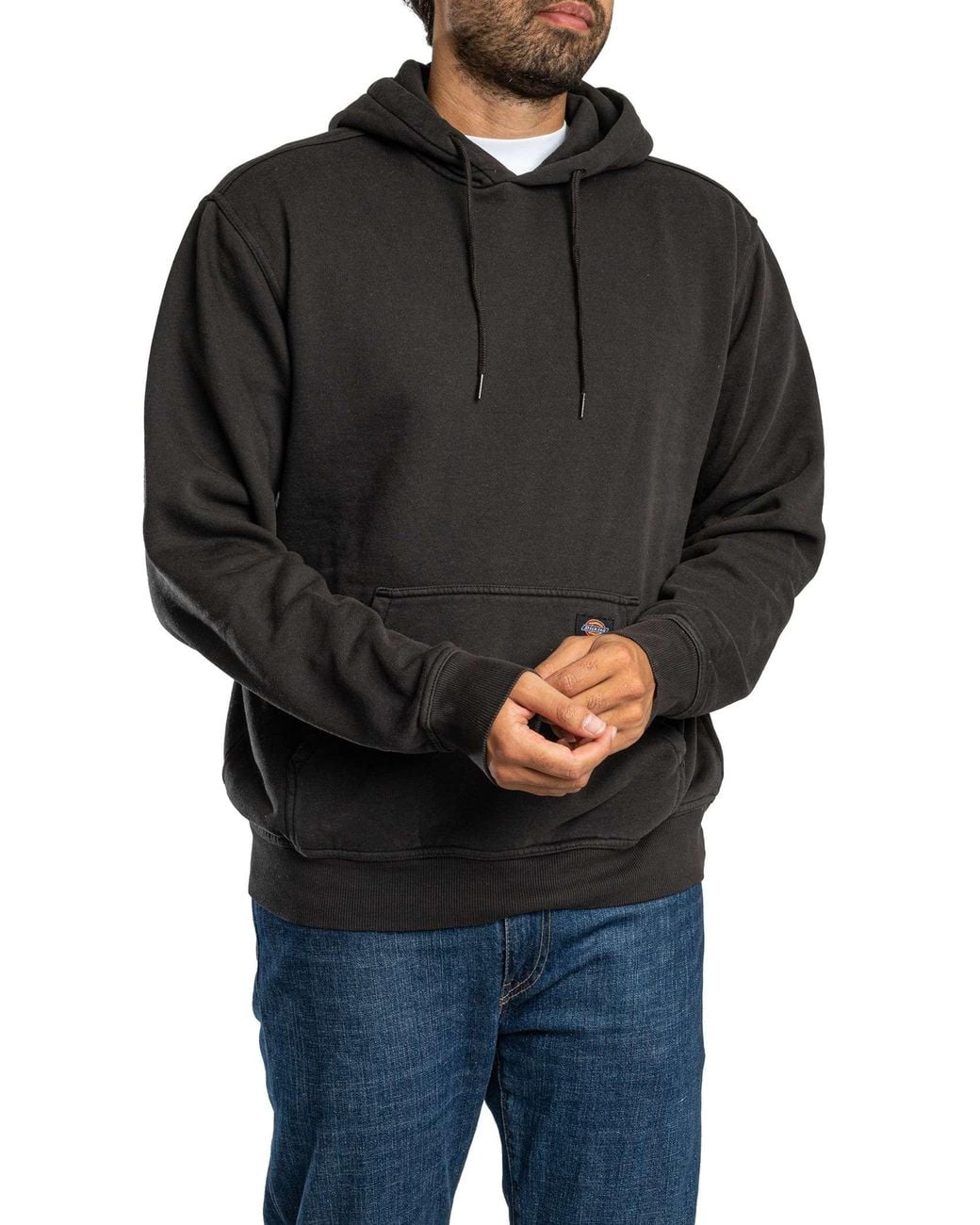 Dickies Black Sutcliffe Pullover Hoodie for men