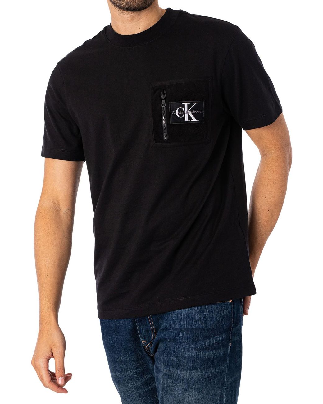 Calvin klein cheap pocket tee
