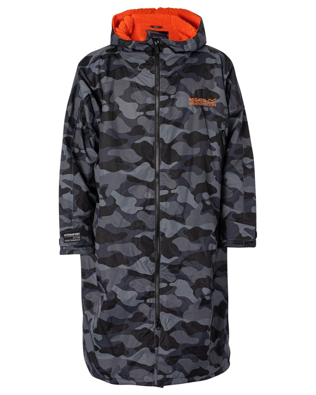 Regatta Black Waterproof Changing Robe for men
