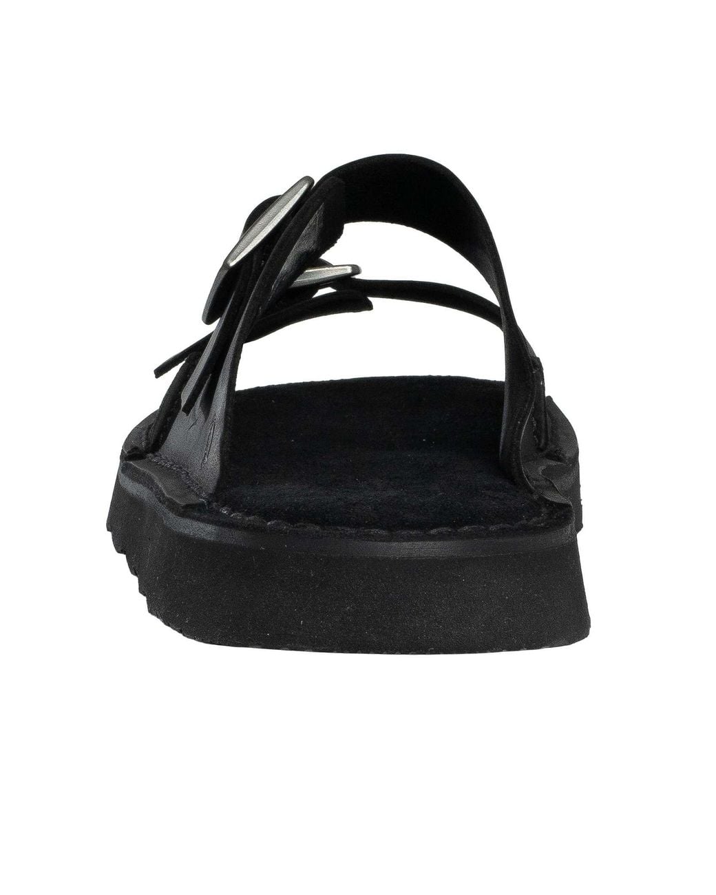 Clarks Black Solsbury Strap Sandals for men