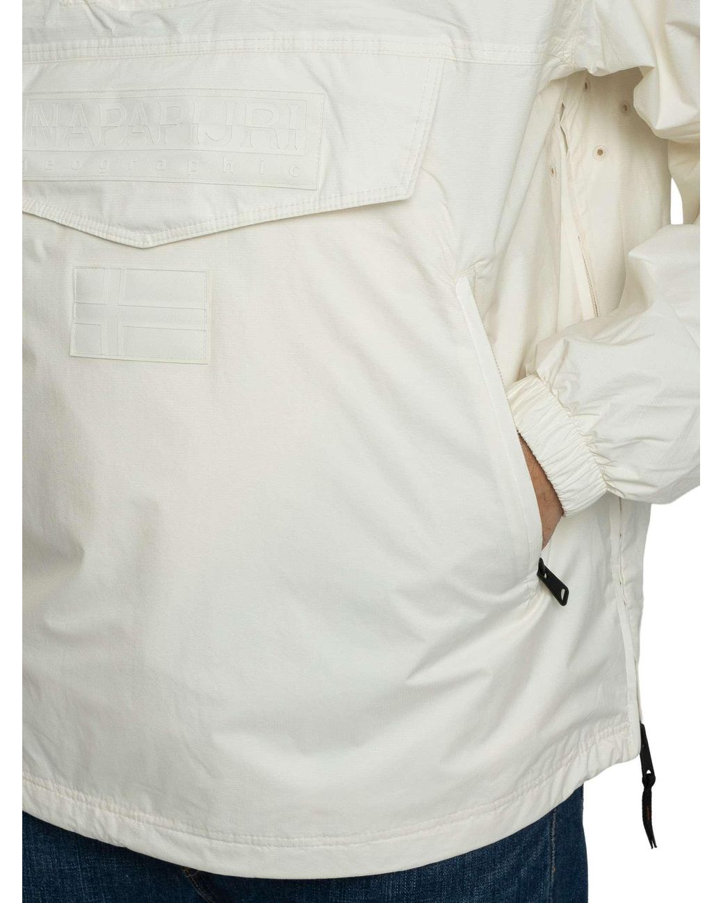 Napapijri Gray Rainforest Next Jacket for men