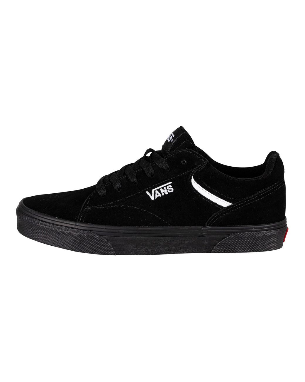 Vans Black Seldan Suede Trainers for men