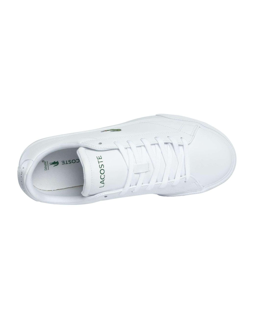 Lacoste White Lerond Set 125 2 Cma Leather Trainers for men