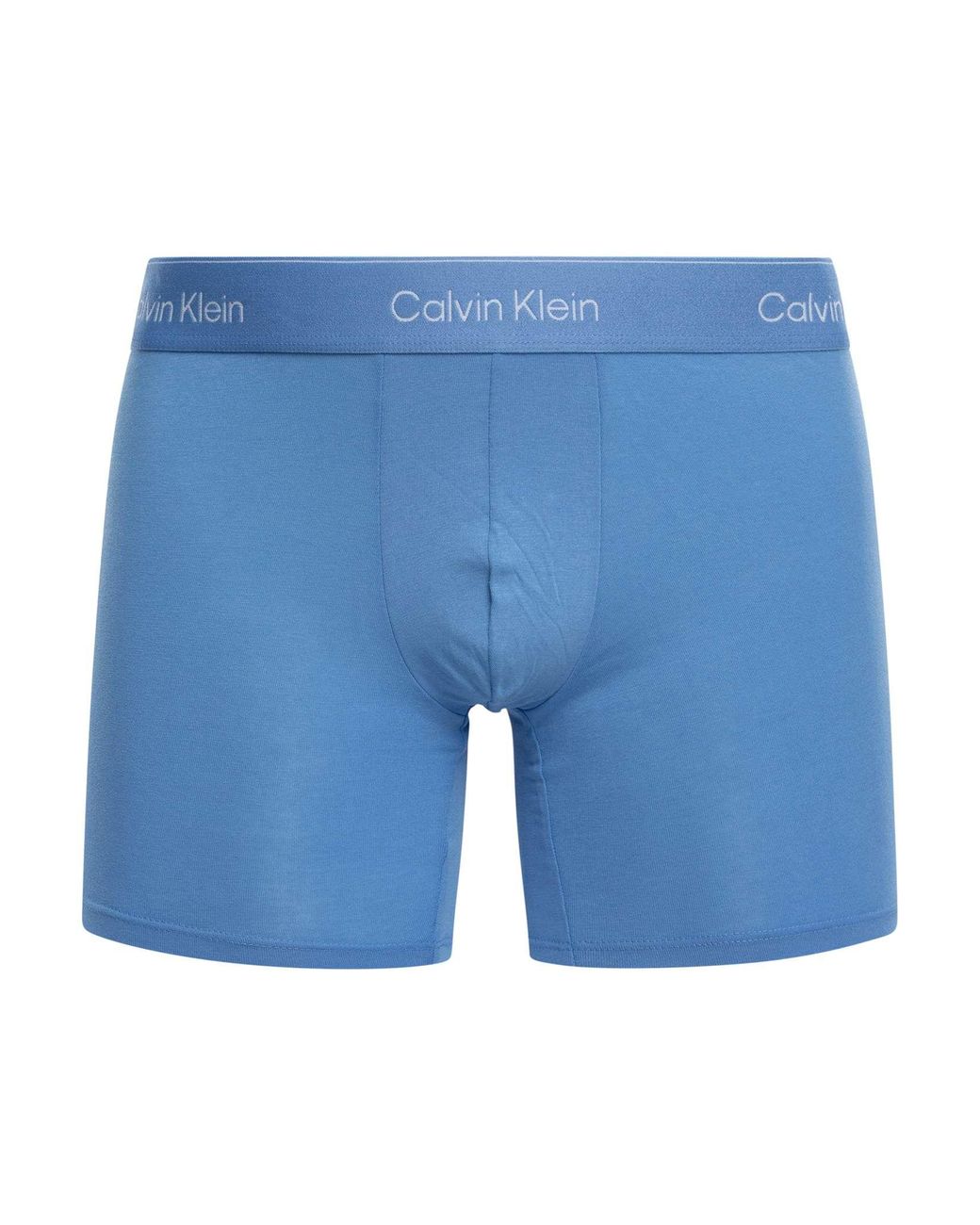 Calvin Klein Blue 3 Pack Icon Boxer Briefs for men
