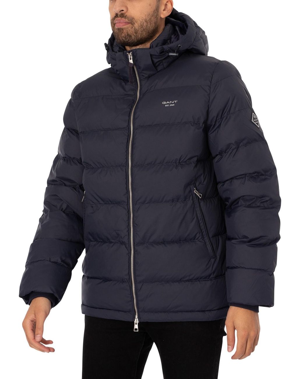 GANT S Active Cloud Puffer Jacket Marine Xl in Blue for Men | Lyst ...