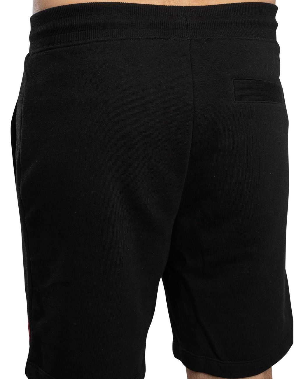 HUGO Black Diz222 Sweat Shorts for men