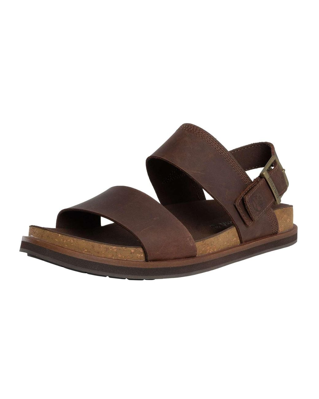 Timberland Brown Amalfi Vibes Backstrap Sandals for men