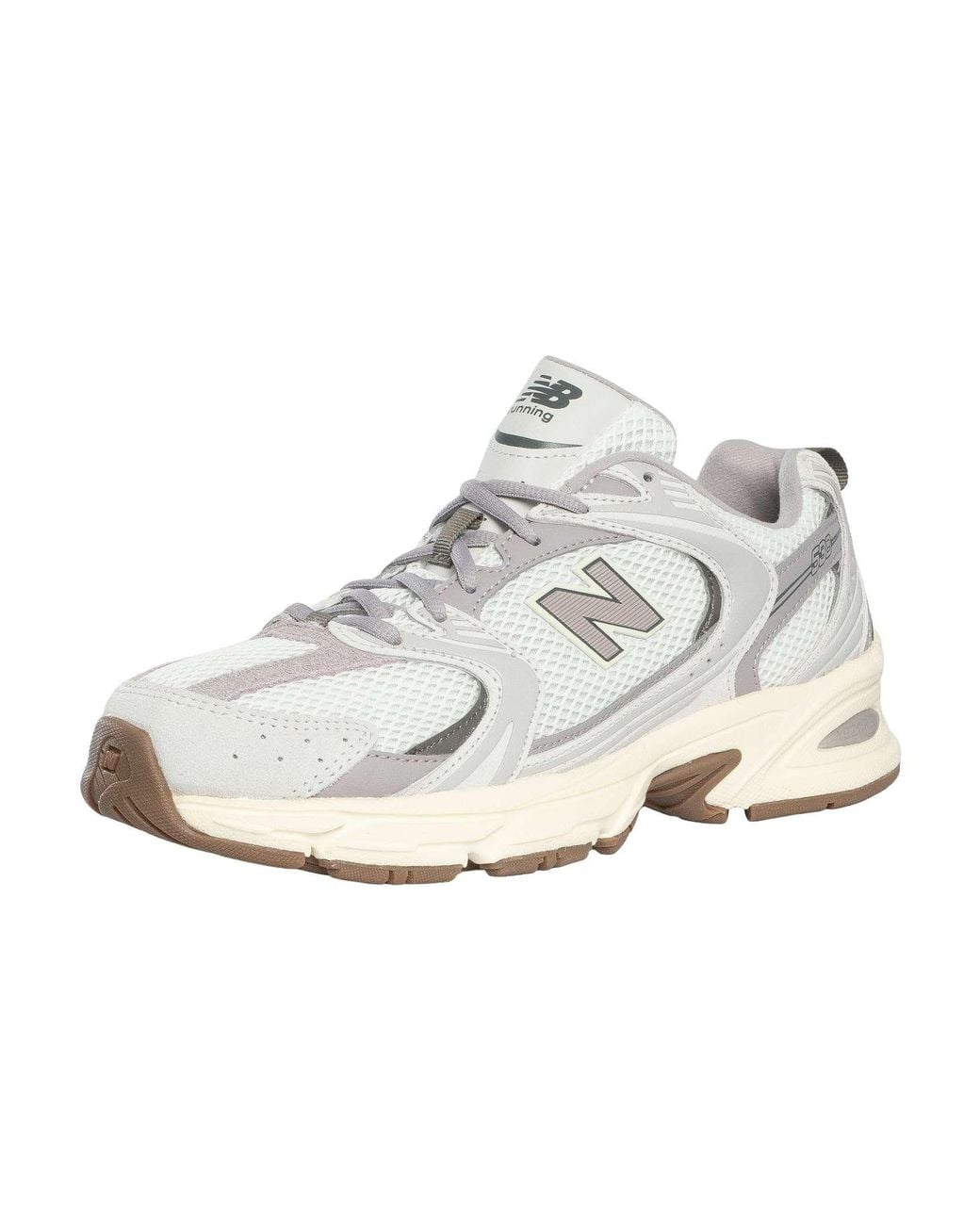 New Balance White 530 Mesh Trainers for men