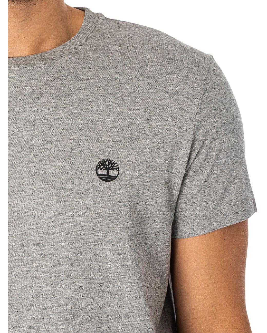 Timberland Black 3 Pack Dustan Slim T-Shirts for men