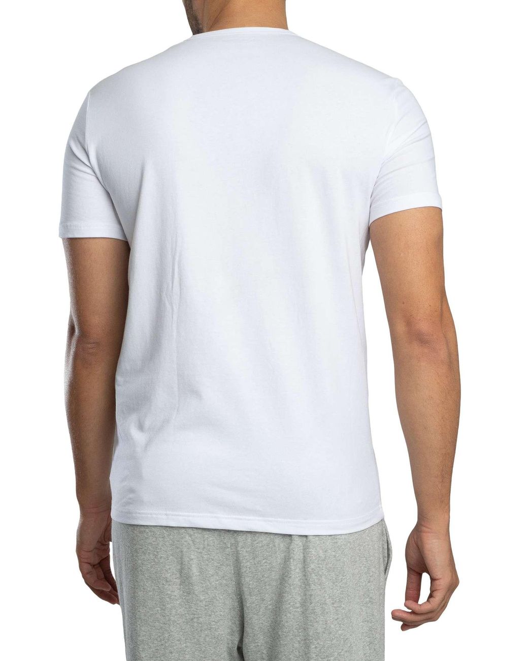 Emporio Armani Blue 2 Pack Lounge Crew Neck Icon T-Shirt for men