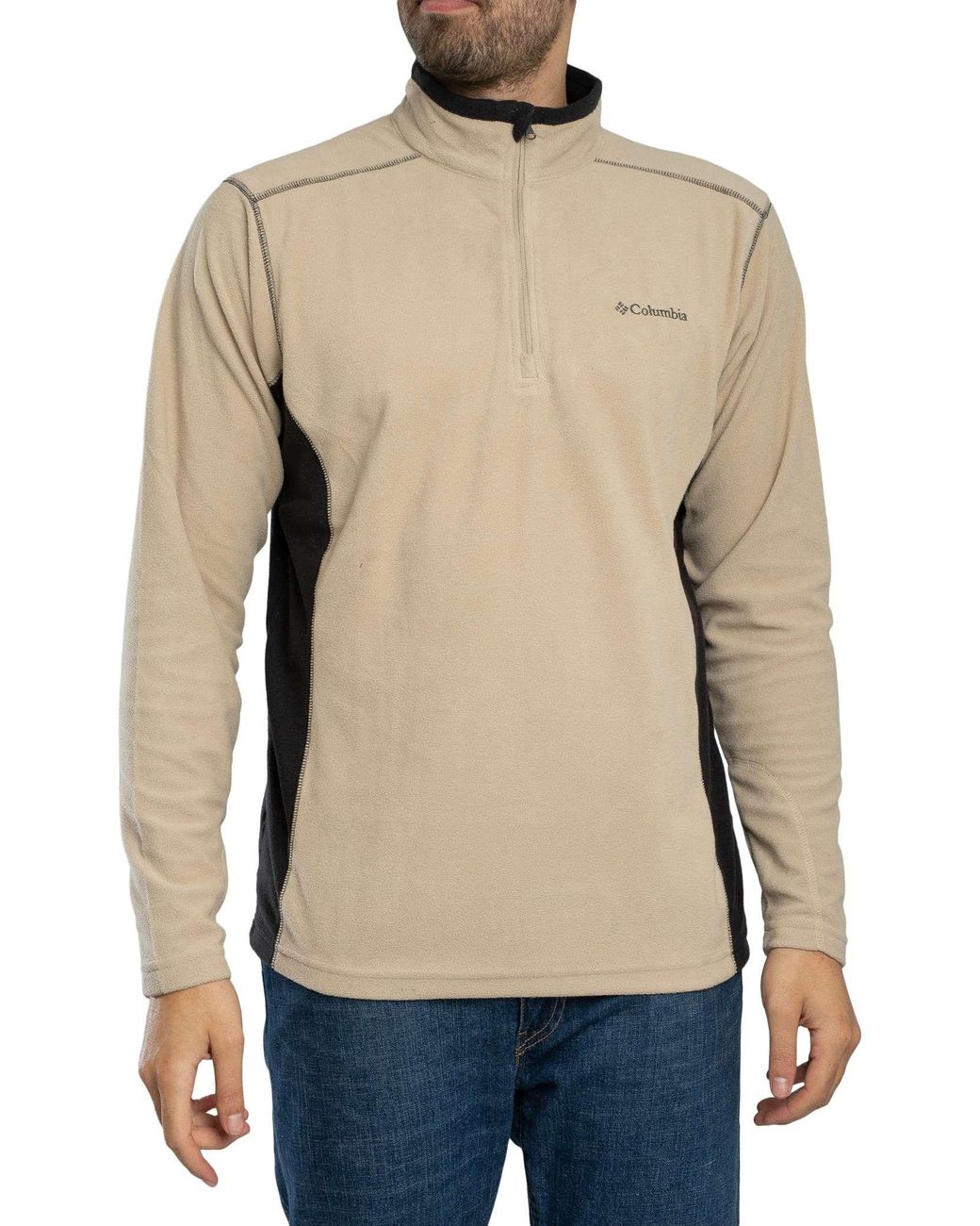 Columbia Blue Klamth Range Half Zip Fleece for men