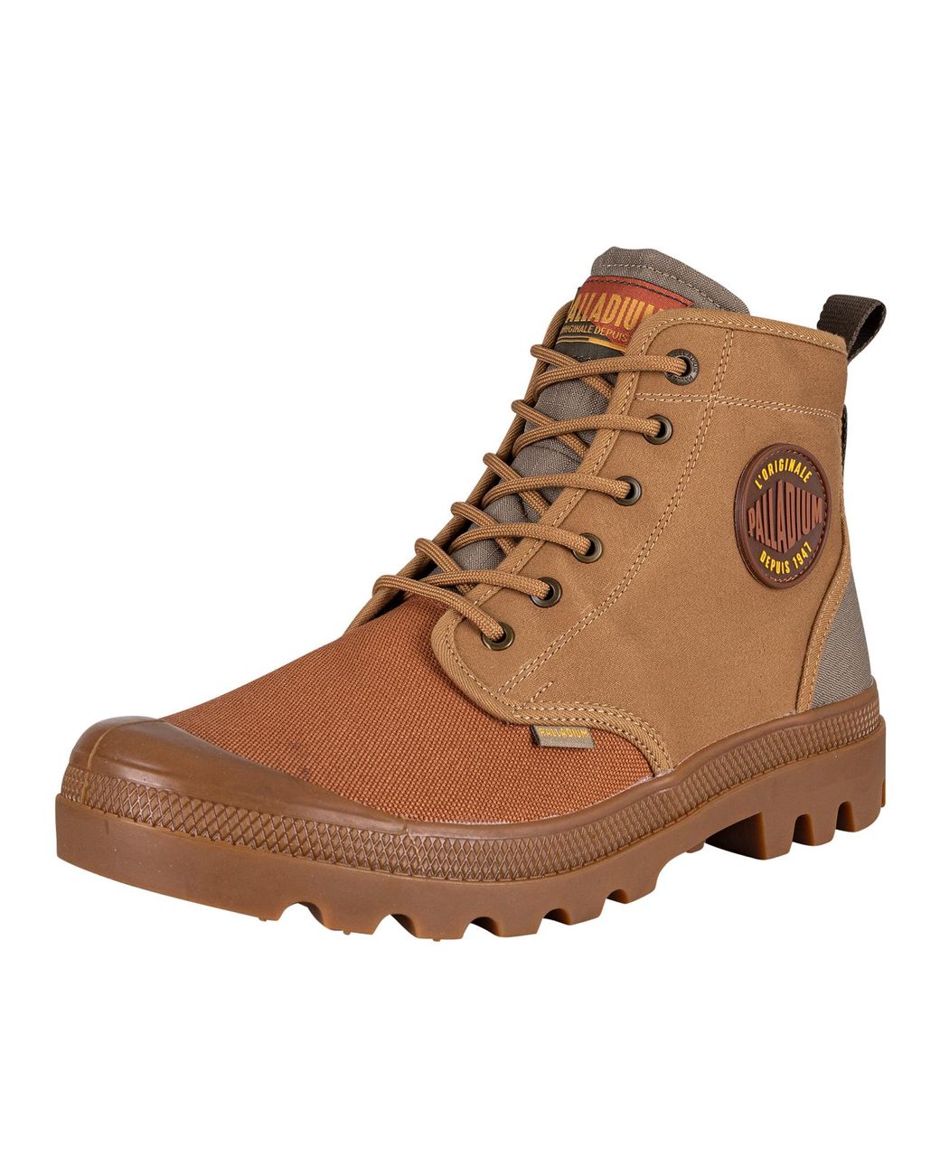 Palladium Pampa Shade 75 Boots in Brown for Men | Lyst Canada