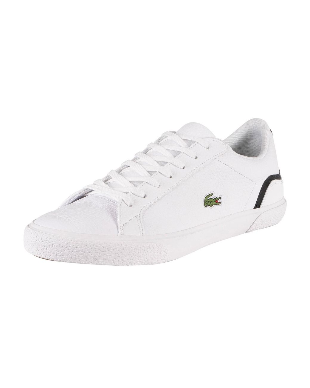Lacoste Lerond 220 1 Cma Leather Trainers in White for Men | Lyst Australia