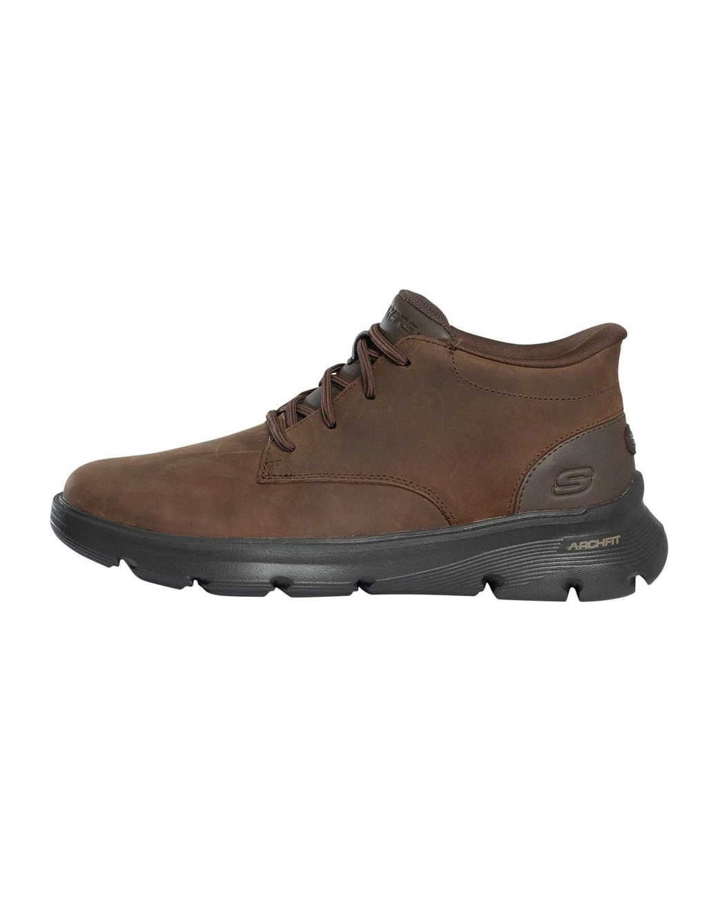 Skechers Brown Slip-Ins Relaxed Fit Arch Fit Garza Ridleyboots for men