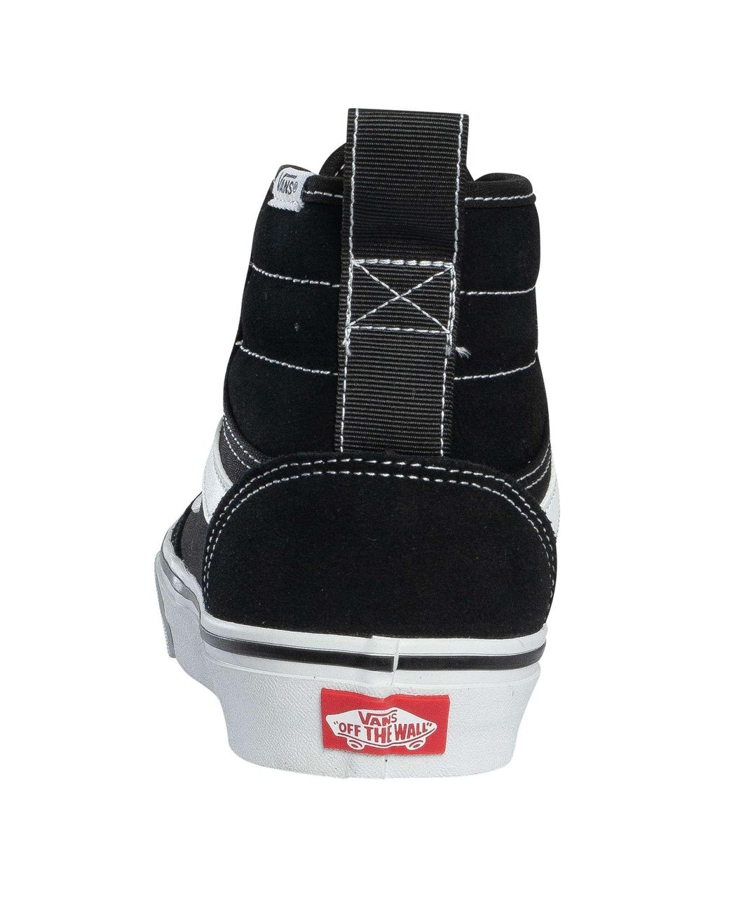 Vans Black Ashwood Hi Decon Suede Trainers for men