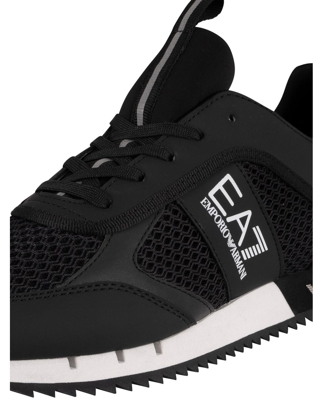 ea7 logo trainers