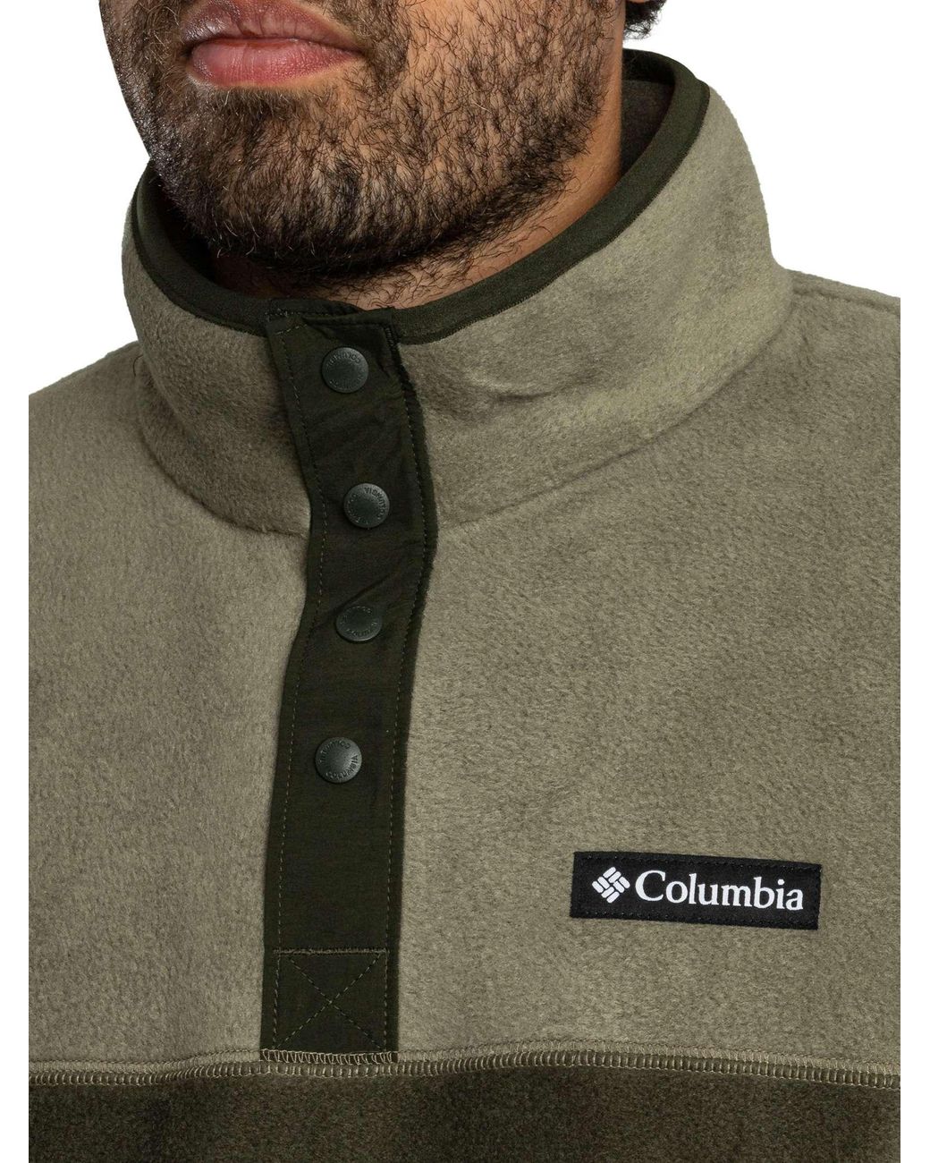 Columbia Green Steen Mountain Half Zip Jacket for men