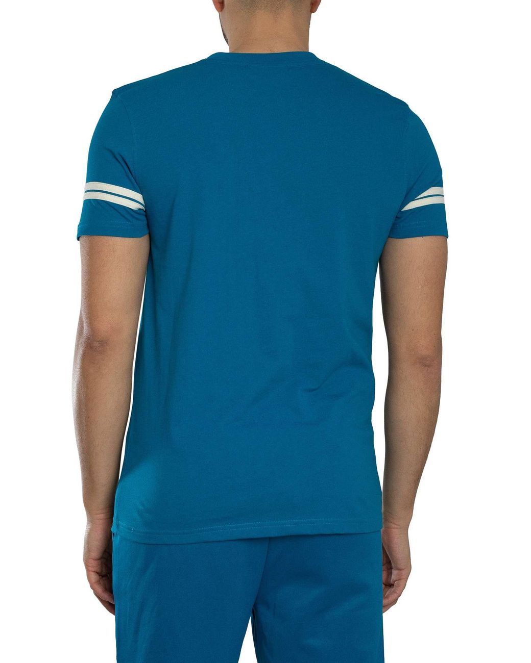 Sergio Tacchini Blue Grello Crew T-Shirt for men